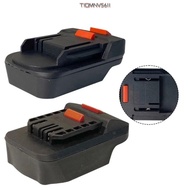 TIOMNV56II Battery Adapter, Plastic Converter Base 2 in 1 Lithium Battery Converter,  18V Electrical