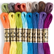 DMC Cross Stitch Embroidery Thread/ DMC Benang Sulam Cross Stitch
