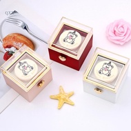 CH* Ring Presentation Box for Engagements Elegant Reversible  Cake Surprises  Box Jewelry Holder wit