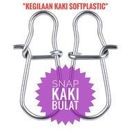 SNAP LOCK Kaki Bulat Casting Snap 10pcs Tahan Lasak  #castingsnap #siakap #swivel #snap #zman