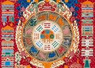 手繪濕婆珂羅羅傳統唐卡