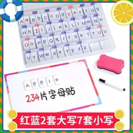 Early Education Uppercase Lowercase Letter Stickers Magnetic Stickers Factory Direct Sales English L