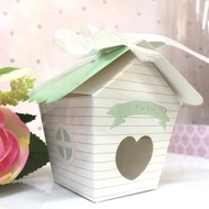 Bird House Favor Box Door Gift