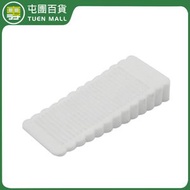 [白色] 15mm免打孔移動橡膠防滑門塞 防撞門阻門器 簡約防夾擋門 [平行進口]