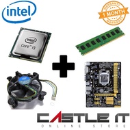 Intel Core i3 i5 i7 6th 4th 3rd Gen Processor Bundle Motherboard H110M H81M H61M Combo Deal 6700