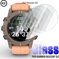 CC 2-5PCS Tempered Glass Screen Protector for Garmin Descent G2 Smartwatch Clear Glass Protection Fi