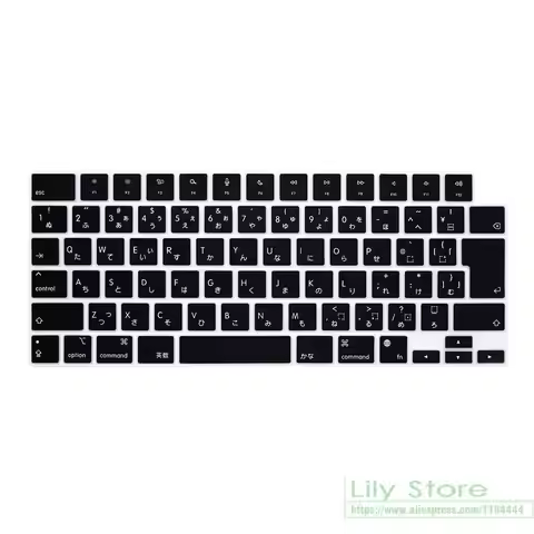 Japanese Japan/English laptop Keyboard Cover for MacBook Air M3 M2 13.6" 15.3" MacBook Pro 14" 16" M