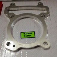 LC135 BLOCK GASKET ALUMINIUM 8MM - 74MM