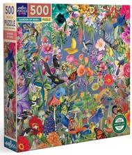 eeBoo Garden of Eden 500pc Square Puzzle จิ๊กซอว์รูปสวนของอีเดนแบบ 500 ชิ้น