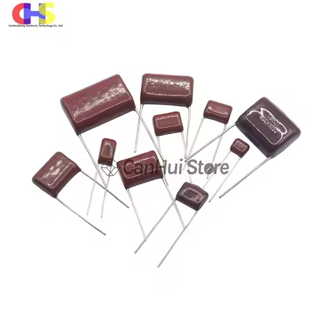 CBB21 CBB22 100V 250V 400V 630V CBB Polypropylene film capacitor 103J 104J 105J 222J 223 224J 225J 3