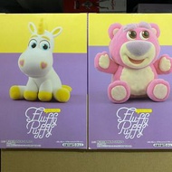 <Ohtoys> 日版 限定 Fluffy Puffy 勞蘇 獨角馬 景品 全2款 Toy Story 盲盒 Qposket 盒蛋 Disney 迪士尼 Pixar 草莓熊 LOTSO 熊抱哥 獨角獸