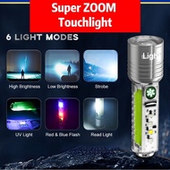 JGD  520AMULTIFUNCTIONAL ZOOM FLASHLIGHT / MULTIFUNCTIONAL MINI FLASHLIGHT MODEL : 520A (L) Ready St