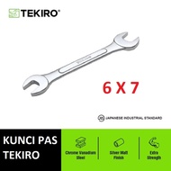 Tekiro Open End Wrench 6x7 / 6 x 7 mmro / Open End Wrench Tekiro 6x7 / 6 x 7 mm