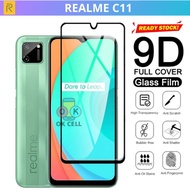 LAYAR Tempered Glass 3D.9D TG Anti-Scratch Full Screen Realme C11 Glass Screen Protector