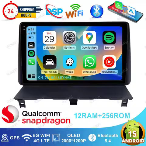 Android 15 Car Radio For Peugeot Partner 1 2002-2008 Partner Origin 1 2008-2011 Tool Box W213 Tesla 