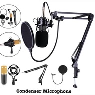 BM-800 MICROPHONE CONDENSER Equipped with shockproof mount