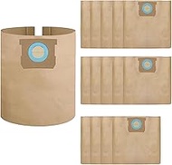 15 Pack DXVA19-4104 Vacuum Bags Replacement for Dewalt 8 Gallon Shop Vac Bags DXV08SA, compatible wi