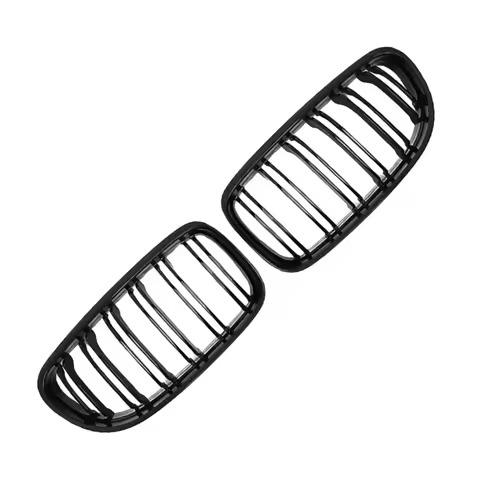 1Pair Car Front Bumper Grilles Fit for BMW 3 Series E90 Sedan LCI E91 Touring 2009-2011 51712146911,