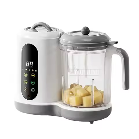 Yunlin Li Multifunctional Food Processor Blender Baby Food Grinder Stirring Warming Cooking Machine 