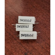 SPaRt Ceramic Lime Resistor 5W 100Ohm 100 Ohm