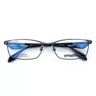 FF148 Full Frame Kacamata minus Titanium Jepang Pria Unisex Futuristik