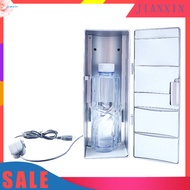  Portable USB Mini Fridge Dual-Use ABS Mini Heating Cooling Refrigerator Drink Cooler for Office