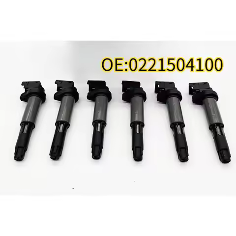 High quality New For 6pcs 0221504100 The ignition coil is suitable for 550 545 650 745 750i X5 UF522
