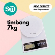 Home Perfect 7kg Kitchen Scale Timbang Bakeri Digital 7 kilo