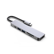 AIRSKY 6In1 Usb-C Hub + Card Reader