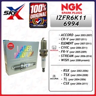 NGK IZFR6K11 6994 Laser Iridium Spark Plug HONDA CR-V / ACCORD / CIVIC / ELEMENT (100% ORIGINAL)