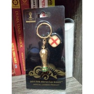 FIFA World Cup 2014 Keychain with Mini World Cup Trophy