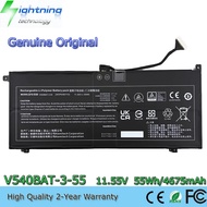 New Genuine V540BAT-3-55 6-87-V54TS-54B00 11.55V 55Wh Laptop Battery for Clevo 31CP5/50/112