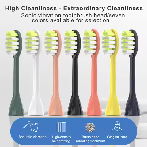 Suitable for Phi One series Electric Toothbrush Heads HY1100 HY1200 Compatible with Replacement Toot