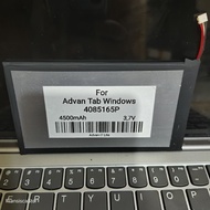 Batre For Tablet Advan Windows Batrai Tab 4085165 Baterai tablet 4500M