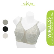 SKIVA Classic Bra Wireless No Padding Full & Big Cup Skin Friendly Mama Bra 01-1183