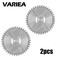 VARIEA 2pcs 6 Inch 40T Electric High-Quality Metal Lawn Mower Trimming Scissors Blade, with Aperture