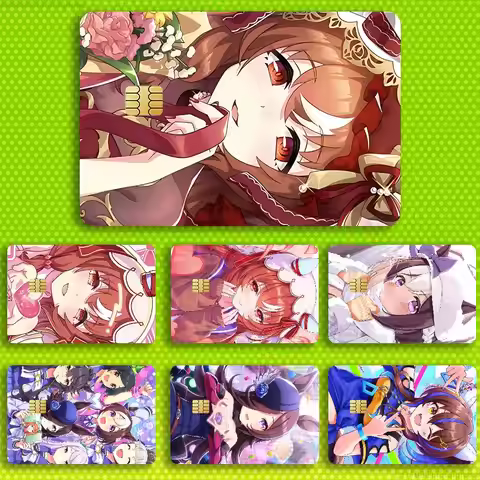Umamusume Pretty Derby Credit Debit Bank Film Skin Sticker Front Cover