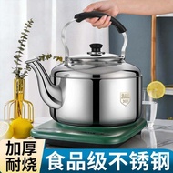 Stainless Steel Firewood Kettle Whistle Household Kettle Induction Cooker Gas Stove Old-fashioned Ke