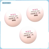 [mojotorw7] 3 Pieces 3-Star 40+mm White Table Tennis Balls, Advanced Training Ping Pong Ball