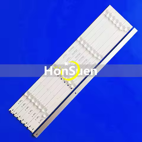 8PCS LED Strip 4lamps K550WDE1 A5 4708-K55WDE-A5117N01 A5117N11 K550WDE1 A5 4708-K55WDE-A5117N01 A51