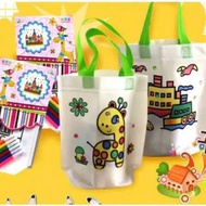 Children's painting bag painting coloring bag/ DIY children's/ children's craft/