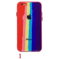 Vivo Y12 Y15 Y17 Glass Rainbow Soft Case