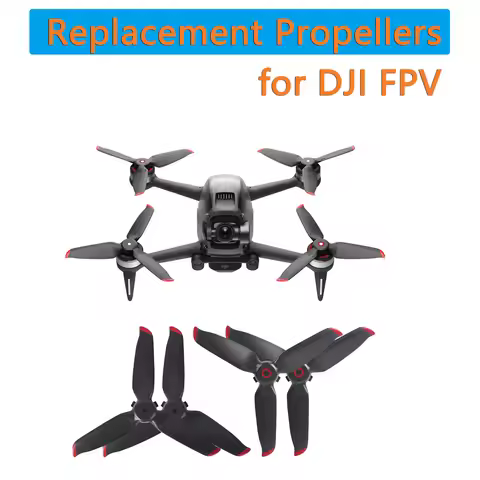 2Pairs 5328S Propellers for DJI FPV Replacement Spare Parts Props for DJI FPV Drone Blade Quick Disa