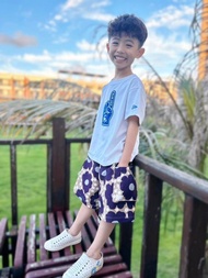 花朵果實 - 工裝口袋短褲