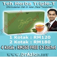 Free 12 Sachets Triple T Tea By Dr Azlan (Dr Azlan Product Main Supply)