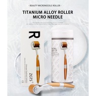 Professional Titanium ZGTS Derma Roller 192 needles for face care and hair-loss treatment CSCX
