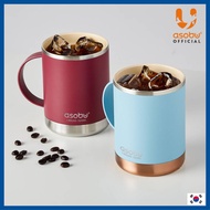 [ASOBU] Ultimate Ceramic Coated Stainless Steel Insulated Mug 360ml (12oz) | Vacuum Mug with Tritan 