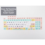 For ASUS Tuf Dash F17 F15 Keyboard Cover ASUS A15 Gaming Keyboard Protector Cover F15 FX517 FX517Z F