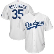 S7AM MLB Jersey Cody Bellinger Los Angeles Dodgers Majestic Cool Base player White