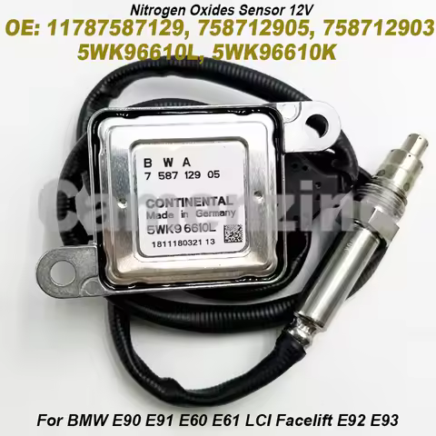 NEW 11787587129 758712905 758712903 5WK96610L 5WK96610K Nox Sensor For BMW E90 E91 E60 E61 LCI Facel